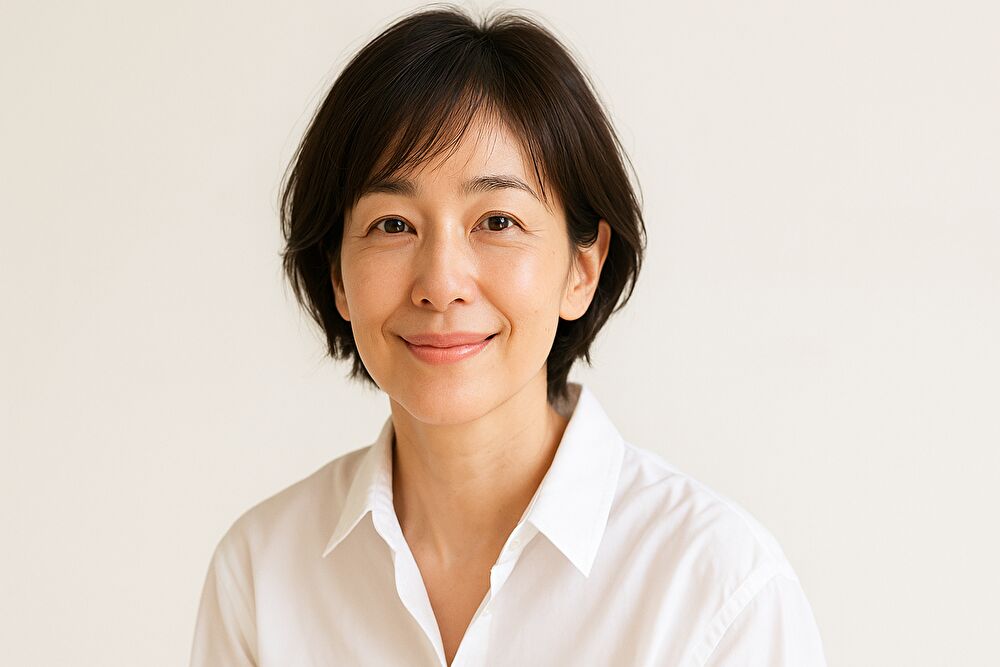 坂井真紀さんの自然体ビューティーに学ぶ。年齢を味方にする「ゆるやか美容」のヒント